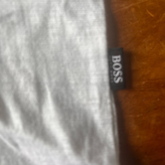 HUGO Boss beige long sleeve shirt size medium - Picture 4 of 7